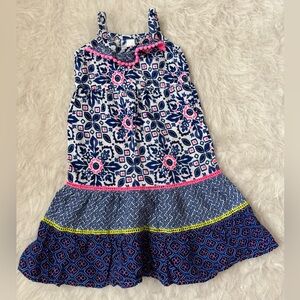 Cherokee Patterned Maxi Baby Dress